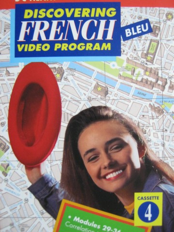 (image for) Discovering French Bleu Video Program Cassette 4 (VHS) - Click Image to Close