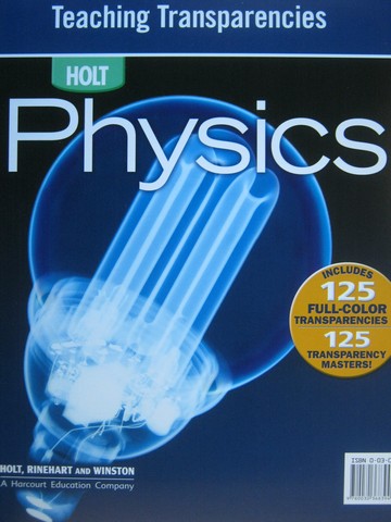 (image for) Holt Physics Teaching Transparencies (TE)(Binder)