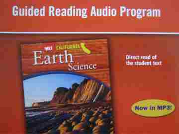 (image for) California Earth Science Guided Reading Audio Program (CA)(CD)