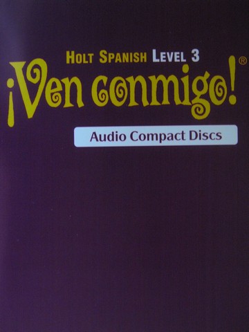 (image for) Ven conmigo! 3 Audio Compact Discs (CD)(Pk)