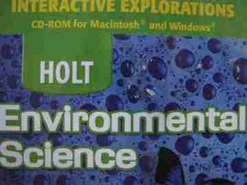 (image for) Environmental Science Interactive Explorations (CD)
