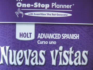 (image for) Nuevas vistas Curso uno One-Stop Planner with ExamView (3-CD Set)
