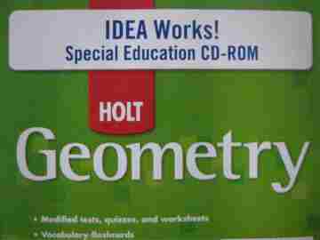 (image for) Geometry Idea Works! Special Education CD-ROM (CD)