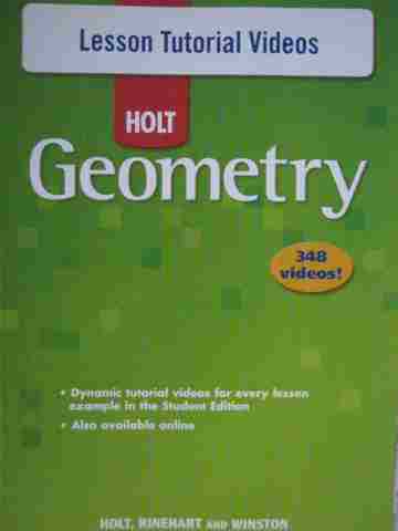 (image for) Geometry Lesson Tutorial Videos (CD)