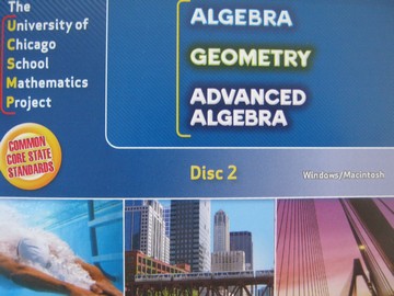 (image for) UCSMP Algebra Geometry Advanced Algebra CCSS ExamView 2 (CD)