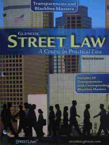 (image for) Street Law 7th Edition Transparencies & Blackline Masters (P)