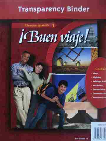 (image for) Buen viaje! 1 Transparency Binder (Binder)