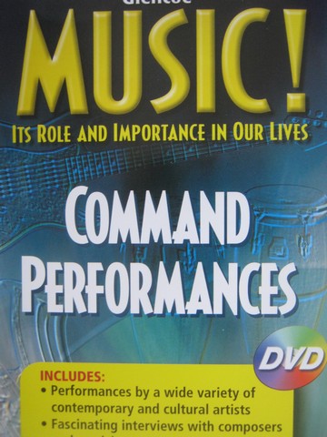 (image for) Music! Its Role & Importance in Our Lives Command Perform (DVD)