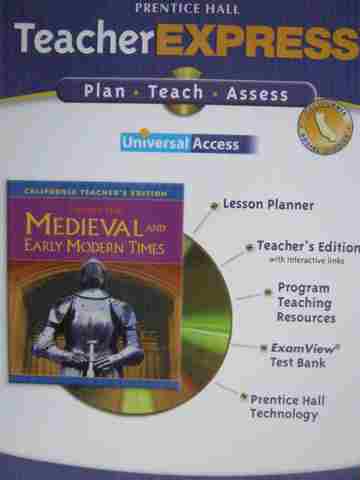 (image for) Medieval & Early Modern Times TeacherExpress (CA)(CD)