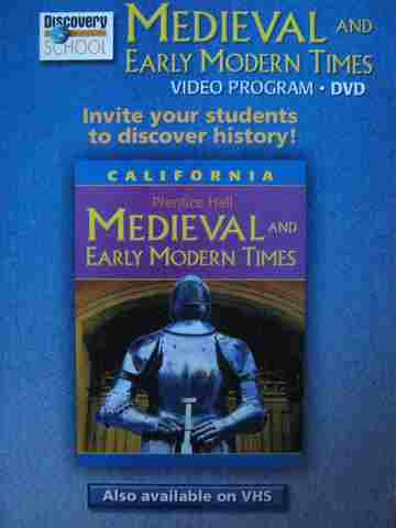 (image for) Medieval & Early Modern Times Video Program DVD (CA)(DVD)
