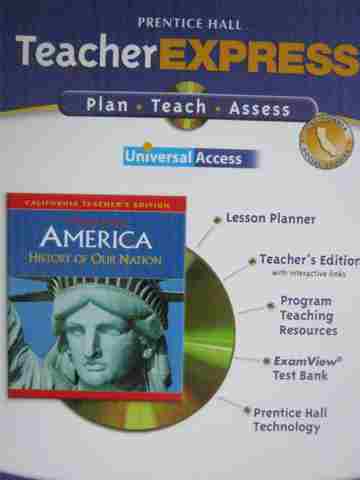 (image for) America History of Our Nation TeacherExpress (CA)(CD)