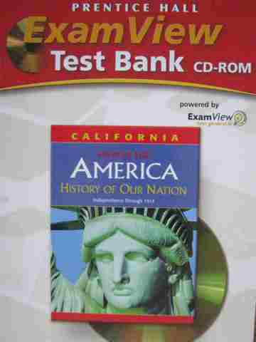 (image for) America History of Our Nation ExamView Test Bank (CA)(CD)