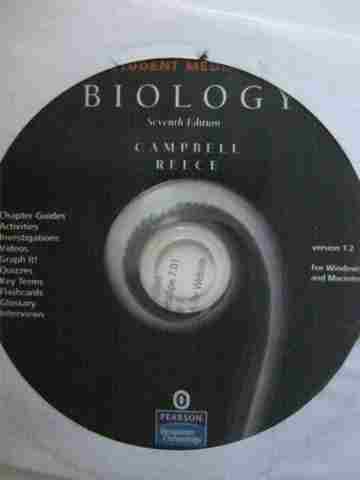 (image for) Biology 7e Student Media Version 1.2 (CD) by Campbell & Reece