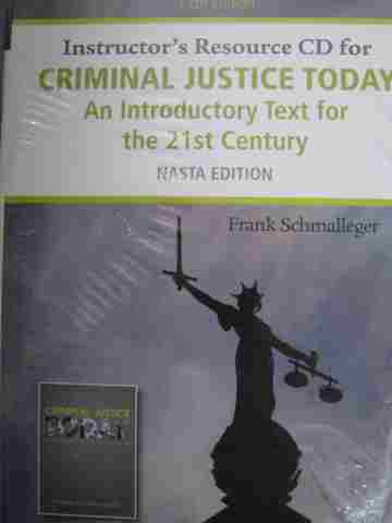 (image for) Criminal Justice Today 12th Edition Instructor's Resource (CD)