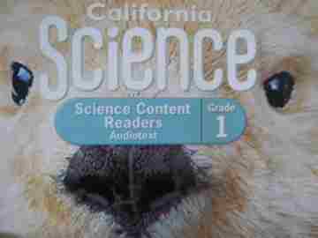 (image for) California Science 1 Science Content Readers Audiotext (CA)(CD)