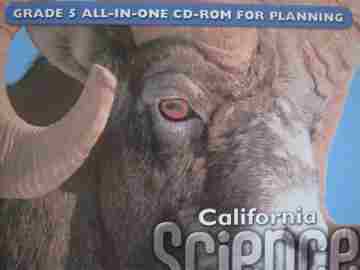(image for) California Science 5 All-in-One CD-ROM for Planning (CA)(CD)