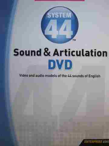 (image for) System 44 Enterprise Edition Sound & Articulation DVD (DVD)