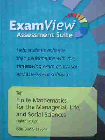 (image for) Finite Mathematics 8e ExamView Assessment Suite (CD)
