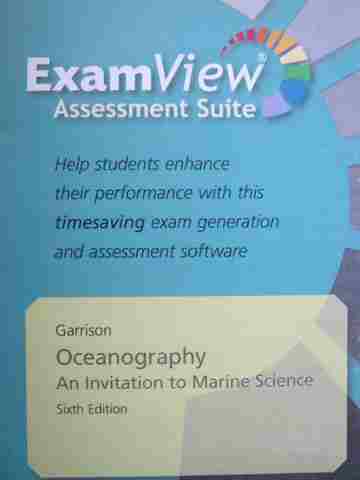 (image for) Oceanography 6th Edition ExamView Assessment Suite (CD)