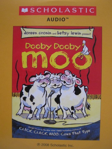 (image for) Dooby Dooby Moo Audio (CD) by Doreen Cronin