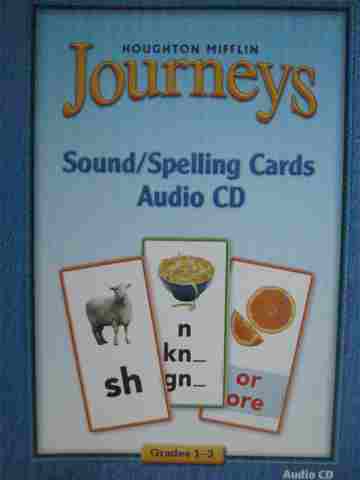 (image for) Journeys 1-3 Sounds Spelling Cards Audio CD (CD)