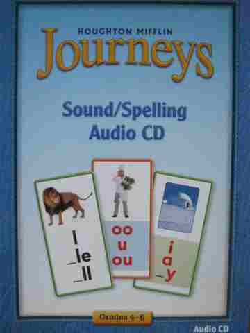 (image for) Journeys 4-6 Sounds/Spelling Cards Audio CD (CD)