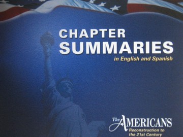 (image for) Americans Chapter Summaries in English & Spanish (CD)