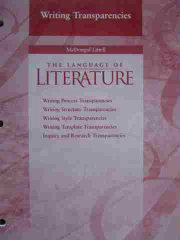(image for) Language of Literature 7 Writing Transparencies (P)