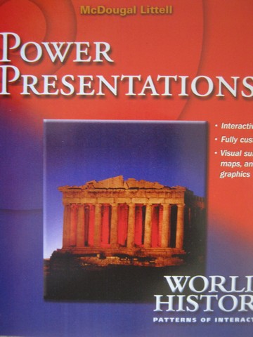 (image for) World History Patterns of Interaction Power Presentations (CD)