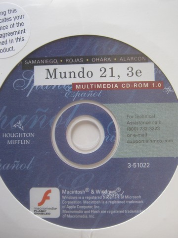 (image for) Mundo 21 3rd Edition Multimedia CD-ROM 1.0 (CD) by Samaniego,