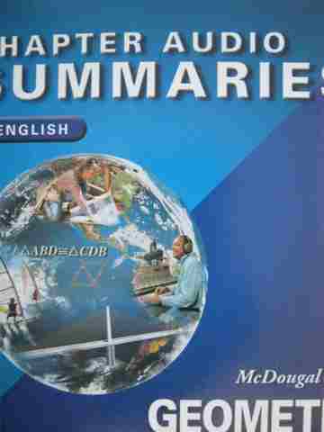 (image for) Geometry Chapter Audio Summaries in English (CD)