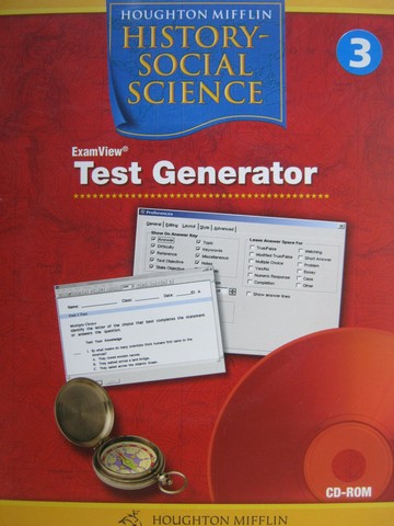 (image for) History-Social Science 3 ExamView Test Generator (P)