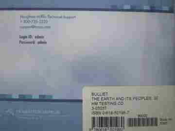 (image for) Earth & Its Peoples 3rd Edition HM Testing (CD)