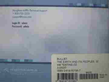 (image for) Earth & Its Peoples 3e HM Testing (CD)
