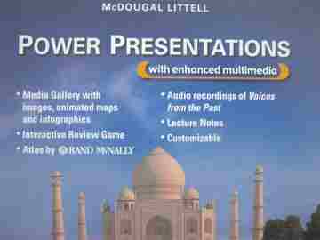 (image for) World History Power Presentations V3.0 (CD)