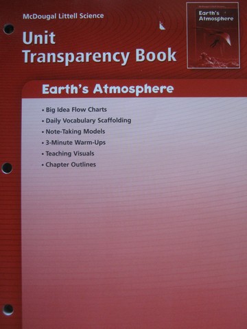 (image for) Earth's Atmosphere Unit Transparency Book (P)
