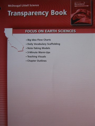 (image for) Focus on Earth Sciences Transparency Book (CA)(P)