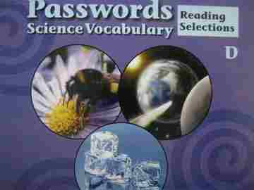 (image for) Passwords Science Vocabulary D Reading Selections (CD)