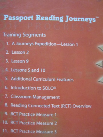 (image for) Passport Reading Journeys Training DVD (DVD)