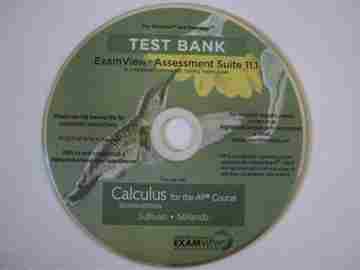 (image for) Calculus for the AP Course 2nd Edition Test Bank (CD)