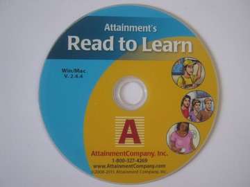 (image for) Read to Learn Attainment's eReader Software (CD)