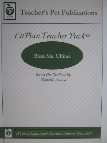 (image for) LitPlan Teacher Pack Belss Me Ultima (CD)