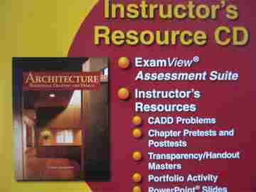 (image for) Architecture Residential Drafting & Design IR CD (TE)(CD)