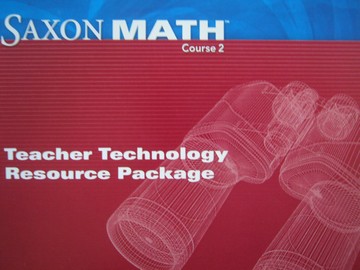 (image for) Saxon Math Course 2 Teacher Technology Package (TE)(CD)