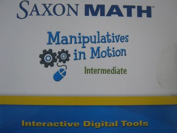 (image for) Saxon Math Intermediate Manipulatives in Motion (CD)
