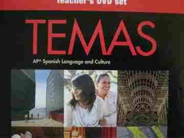 (image for) Temas AP Spanish Language & Culture Teacher's DVD Set (TE)(DVD)
