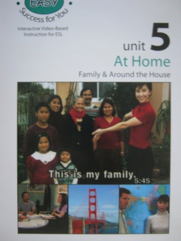 (image for) Easy ESL Beginner Series Unit 5 At Home Version 2.1 (DVD)