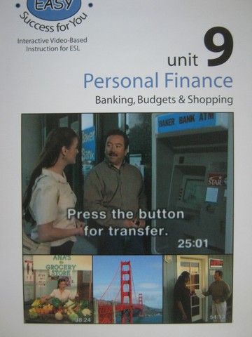 (image for) Easy ESL Beginner Series Unit 9 Personal Finance Ver 2.1 (DVD)