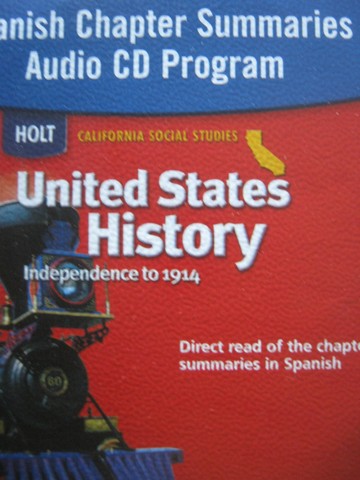 (image for) United States History Spanish Chapter Summaries (CA)(CD)(Pk)