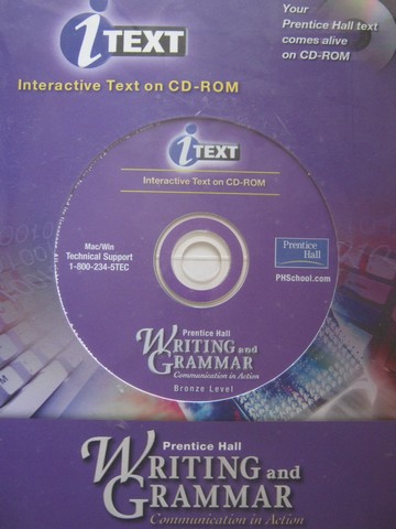 (image for) Writing & Grammar Bronze iText (CD)